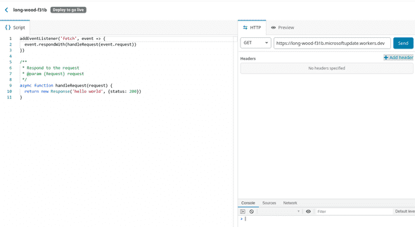 Creating a Worker script