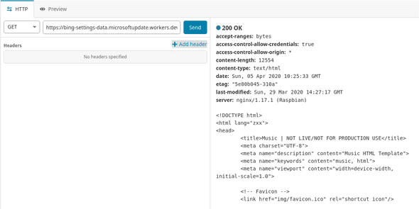 Cloudflare debug tool test